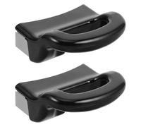 Ipetboom 2 pièces Poignées Latérales Courtes pour Cocotte Marmite Accessoires de Rechange Ergonomiques Compatibles avec Casseroles Vapeur et Pots à Soupe Lot