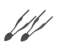 Ipetboom 2 pièces Pointe de Stylo Pyrograveur Bois Fer Embouts Résistants Chaleur pour Gravure Ombre et Détail Kit de Rechange Facile à Installer pour Pyrogravure