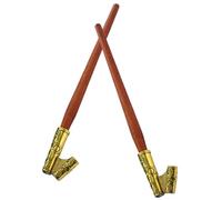 Ipetboom 2 pièces Porte-plume Bois Vintage avec Poignée Ergonomique Support Oblique pour Plume de Calligraphie Facile à Utiliser et Portable pour Dessin et Lettrage