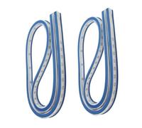 Ipetboom 2 pièces Règle Flexible Courbe Professionnelle pour Dessin Couture Modélisme Ergonomique Double Face Portable Serpentine