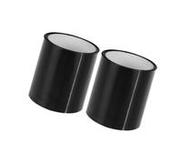 Ipetboom 2 pièces Ruban Étanchéité Noir PVC Ruban Auto-adhésif Réparation Fuite Étanche pour Salle de Bain Cuisine Colmateur Perçage Facile à Découper