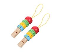 Ipetboom 2 pièces Sifflets pour Garçon Fille Jouets Éducatifs pour Exercices Pulmonaires et Développement Oral Instruments Musicaux Sécurisés pour Bébés et Tout Petits