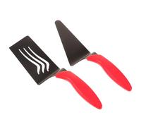 Ipetboom 2 pièces Spatule Inox Deux pour Pizza et Burger Spatule Acier Inoxydable Ergonomique Ustensile Pâtisserie Multi Usage pour et Professionnelle