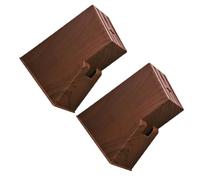 Ipetboom 2 pièces Support Couteaux Cuisine Plastique Organisateur Bloc Porte Couteaux Large Fentes pour Rangement et et Gain de Place pour Cuisine Propre