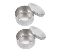 Ipetboom 2 pièces Support de Pesée Aluminium pour Laboratoire Boîte Échantillonnage Sol Lot de Pratique et Polyvalent pour Expériences et Enseignement Chimie