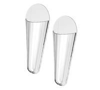 Ipetboom 2 Pièces Support Mural pour Ciseaux Transparent avec Protection Organisateur de Rangement Intérieur pour Cuisine Bureau et École Pratique et Compact