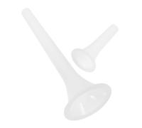 Ipetboom 2 pièces Tube Entonnoir de Remplissage Saucisse Plastique Compatible Hachoir Viande Électrique Accessoire Cuisine Pratique et Facile à Nettoyer pour Fabrication Saucisses Maison