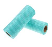 Ipetboom 2 rouleaux Essuie Tout de Cuisine Jetable Lavable Lot Chiffons de Nettoyage Polyvalents pour Essuyage des Mains Vaisselle et Surfaces ou Verre