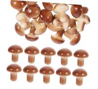Ipetboom 20 Modèles de Champignons Factices en Écume, Design Réaliste, Faciles à Nettoyer, pour Vitrine et Supermarché, Décor Photo