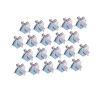 Ipetboom 20 Pièces Boite de bonbons bonbonnière coffret bonbon candy box bonbon boite bleuy bonbon box cas de bonbons boîtes de bonbons pyramide boîtes de bonbons triangulaires Papier Blue