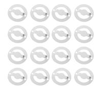 Ipetboom 20 Pièces Lot de 20 Pièces Détachées pour Moulin à Poivre, Plaque Inférieure en Acier Inoxydable 304 Ø35 Mm, Mécanisme Manuel Compatible, Accessoires de Rechange pour Hachoir