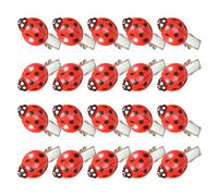 Ipetboom 20 Pièces Lot de Pinces à Cheveux Petites Bêtes Colorées Plastique Léger Accessoires Mignons et Durables pour Filles pour École et Fêtes