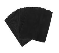 Ipetboom 20 Pièces Lot Papier Abrasif Humide Sec Grains Ponçage Bois et Métal Résistant à Eau Anti-encrassement pour Bricolage et Polissage