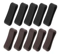 Ipetboom 20 PièCes Passants De Ceinture Accessoires De Boucle De Ceinture Unisexe Pour Support De Retenue Et Connecteur 4.00X1.00X0.60Cm