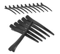Ipetboom 20 Pièces Pinces à Cheveux Bec de Canard No Crease Lot Clips Section Cheveux Sans Marque Outil Coiffure Salon pour Coloration Coupe et Bouclage Femme