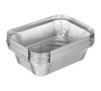 Ipetboom 20 Pièces Plateaux Jetables Lot de Plateau Carré pour Barbecue Surface Miroir Facile à Nettoyer Plateau de Service Multifonction pour Fête et Cuisine