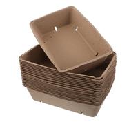 Ipetboom 20 Pièces Pulp Fiber Berry Baskets With Vented Design For Fresh Fruit And Vegetable Storage Small Produce Trays For Farmers Market And Grocery Use