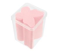 Ipetboom 200 Feuilles Coussinets à Ongles Poussoir Tondeuse Éponge Gel Anti-callosités Pompe Rapide Recharge Distributeur Essuyer Suppression Doigt Liquide Pot Clous Feuille De Coton Rose