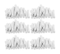 Ipetboom 200 Gommes en Caoutchouc Longues pour Porte-Mines - Recharges Blanches pour Gomme à Dessin Scolaire - Lot de 200 Pièces Multifonctions pour Étudiants en Art et Matériel de Dessin