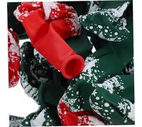 Ipetboom 200 Pièces Ballons Latex Décoratifs pour Noël Ballons Baudruche Rouge Vert Transparent Mélangés Accessoires Fête et pour Décoration Intérieure et Extérieure