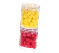 Ipetboom 200 Pièces Géométriques Pour Jouets Mathématiques Cubes Pour L'Apprentissage Accessoire D'Apprentissage Géométrique Accessoire Cube Blocs