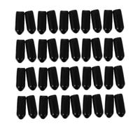 Ipetboom 200pièces Embouts Pour Élastique à Cheveux Caoutchouc Pour Bandeau Manchons Et Capuchons De Rechange