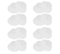 Ipetboom 20pièces Bouchon Silicone pour Gourde Anti-Fuite pour Bouteille Eau Bouchon Réutilisable pour Bouteille Compatible Diamètre