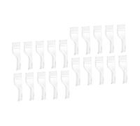 Ipetboom 20pièces Couvercles De pour Têtes De Brosse à Dents Électrique Capuchons Antipoussière Réutilisables Et Faciles à Nettoyer pour Voyage Camping Et Utilisation