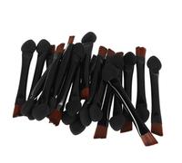 Ipetboom 20pièces Pinceau à Sourcils Biseauté à Double Extrémité Outil De Beauté Portable Pour Maquillage Des Sourcils Pinceau De Voyage Pour Fard à Paupières