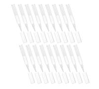 Ipetboom 20pièces Stylo Applicateur Vide Tube Distributeur pour Gloss Cosmétique Pot de Gloss Transparent Contenu Réutilisable pour Maquillage Liquide