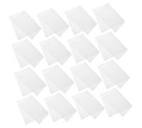 Ipetboom 20pièces Tapis De Nettoyage Jetables Pour Nail Art Et Tatouage Matelas Imperméable De Table Film Composite Pour Salon De Beauté Et Manucure Blanc