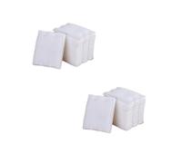 Ipetboom 222 pièces Disques démaquillants épais en coton 222 pièces sachet extensible double usage pour visage pratiques pour soin et retrait maquillage non pelucheux