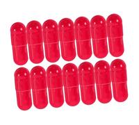 Ipetboom 24 Pièces Capsules de Faux Sang Lavables pour Halloween Accessoires de Maquillage Effets Spéciaux pour Cosplay Zombie et Farces