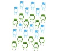 Ipetboom 24 pièces Clips Nez Professionnels pour Arrêt Saignements Exercices de Respiration Pulmonaire Ergonomiques et Antidérapants Convient à Divers Types de Nez Portable