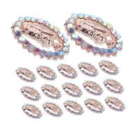 Ipetboom 24pièces Charms De Manucure Décorations Jésus Ornements Pour Art Des Accessoires Brillants Pour Femmes Fournitures De Manucure Festives