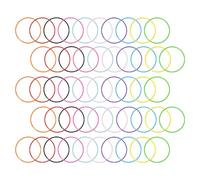 Ipetboom 25pièces Bracelets Silicone De Pour Cheveux Et Accessoires De Mode Parfaits Pour Occasions Spéciales