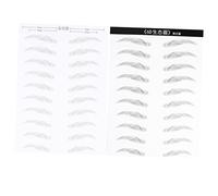 Ipetboom 2feuilles Patchs pour Sourcils Effet Poil Forme Unique Outils de Maquillage pour Femmes Faux Sourcilssynophridia