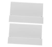 Ipetboom 2pcs Desktop Business Business Business Honder Cards Nom Card Stand Card Business Display Stand pour Home Workspace Office Organisation