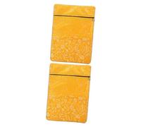 Ipetboom 2pièces à Bible Élégant Satin Avec Motif Dragon Housse De Pour Modèle à Zip Jaune