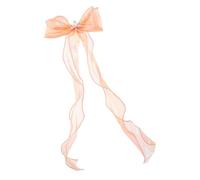 Ipetboom 2pièces Barrettes Cheveux Filles Avec Nœud Ruban Et Couronne Brillante Accessoires De Cheveux Pour Adolescentes