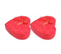 Ipetboom 2pièces Boîtes Cœur Pour Chocolat Et Présentoir Élégant Pour Saint-valentin Coffret