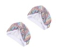 Ipetboom 2pièces Bonnets Élastiques Pour Garçon Fille De Caps De Pour Garçon Fille Bonnets De Sommeil Des Cheveux Pour Garçons Et Filles Coloris