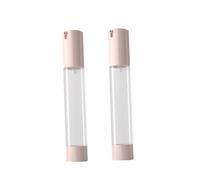 Ipetboom 2pièces Bouteilles De Lotion Vide Flacons à Poussoir Distributeurs De Cosmétique Press Pump Flacons De Maquillage Réutilisables