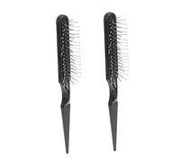 Ipetboom 2pièces Brosse à Cheveux Avec Pointe Fine Et Long Démêlante Et Coiffante Pour Coloration Et Massage Du Chevelu