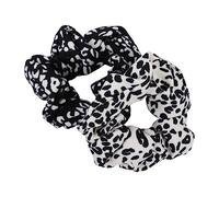 Ipetboom 2pièces Élastiques à Cheveux Rétro Léopard Élastiques Pour Chignons Et Queue De Cheval Accessoires De Mode Pour Femmes
