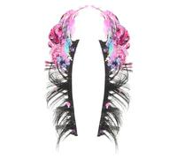 Ipetboom 2pièces Faux Luminieux Avec Paillettes Décoratifs Pour Et Sorties Style Glamour Et