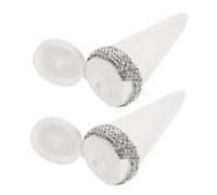 Ipetboom 2pièces Flacons de Toilette de Voyage Souple et Rechargeable Étanches pour Shampoing et Lotion Portables et Réutilisables Format Voyage