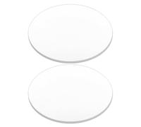 Ipetboom 2pièces Lentille Doublement Concave Verre Optique de Diamètre Focale pour Équipement de Laboratoire de Physique Salles de Classe et Enseignement