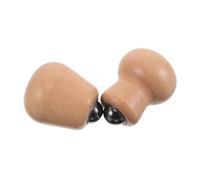 Ipetboom 2pièces Lot De Bâtons Pour Massage Visage Et Cou Outil Auto-massage Avec Poignée Bois Compact Et Portable Pour Déplacements
