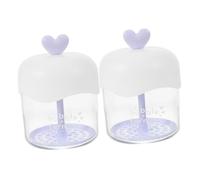 Ipetboom 2pièces Outils De Nettoyage Visage Distributeur De Mousse De Nettoyage Créateur De Mousse Pour Soins Peau Accessoire Portable Pour Voyage